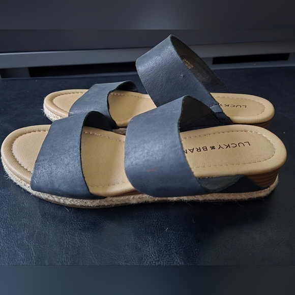 Lucky Brand Wyntor Espadrille Wedge Sandal - Picture 4 of 6